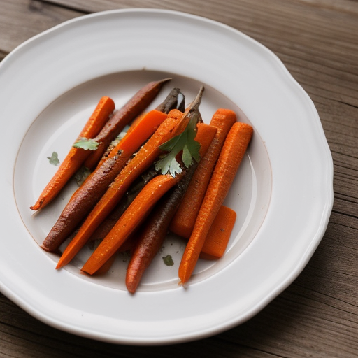 Spicy Braised Carrots recipe image