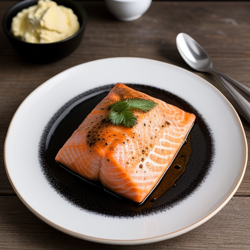 Spicy Broiled Salmon (7.5 PTS recipe image