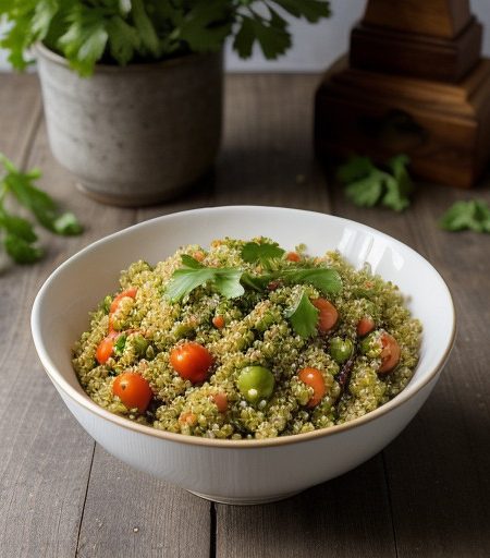 Spicy Bulgur Salad recipe image