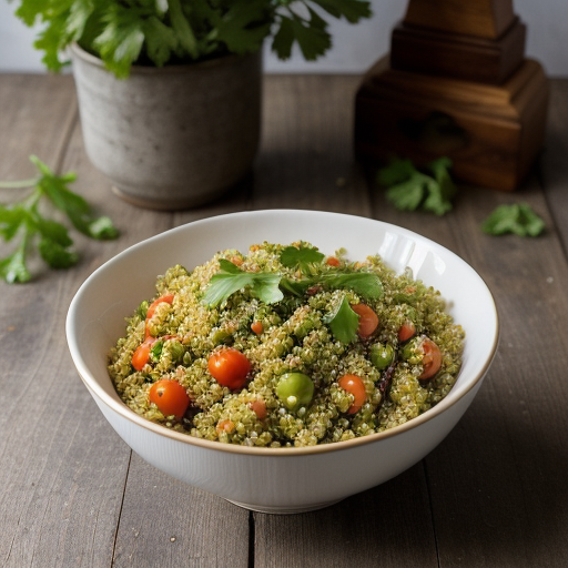 Spicy Bulgur Salad recipe image
