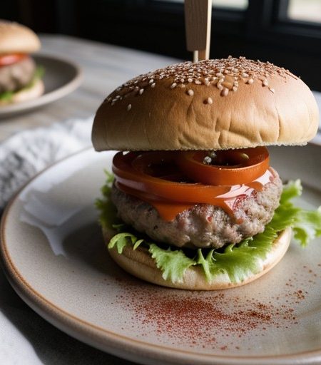 Spicy Burgers recipe image