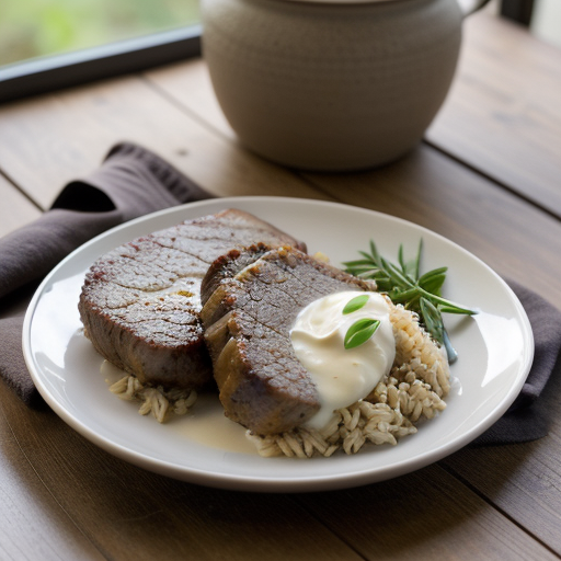 Spicy Cajun Pork (Rice recipe image