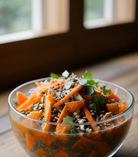 Spicy Carrot Salad recipe image