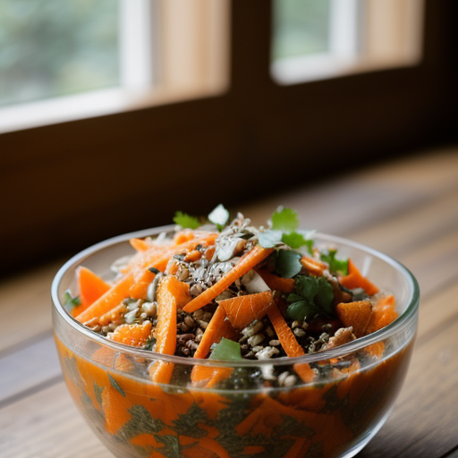Spicy Carrot Salad recipe image
