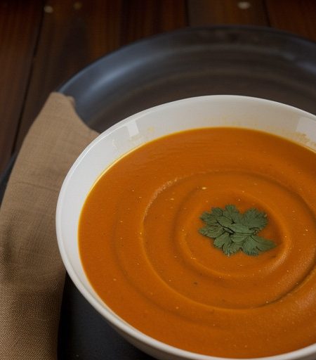 Spicy Carrot Soup recipe image