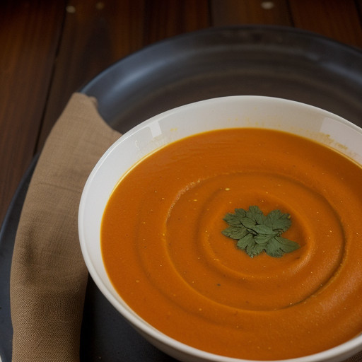 Spicy Carrot Soup recipe image