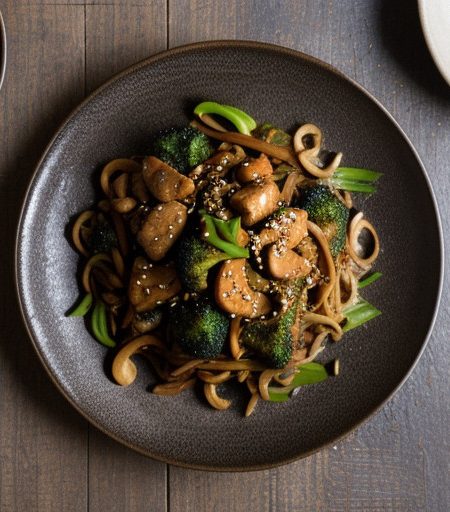 Spicy Cashew-Chicken Stir-Fry (5 Pts recipe image