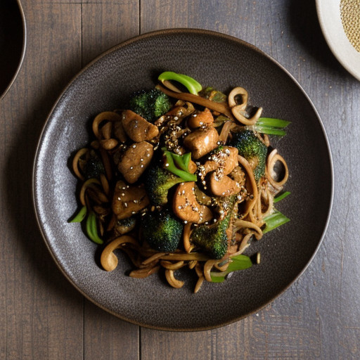 Spicy Cashew-Chicken Stir-Fry (5 Pts recipe image