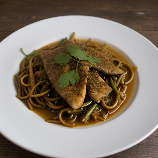 Spicy Catfish - Pad Ped Pla Dook * recipe image