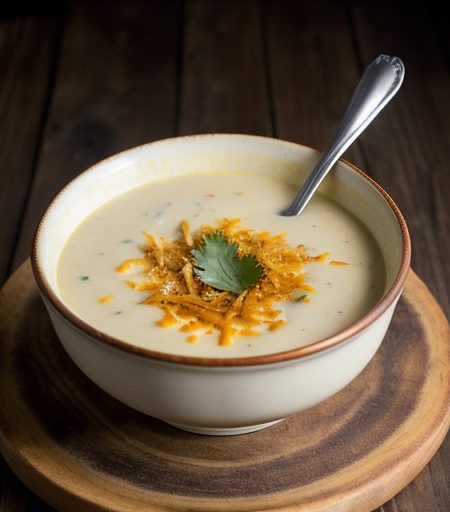 Spicy Cheese-Potato Soup recipe image