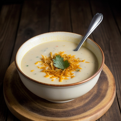 Spicy Cheese-Potato Soup recipe image