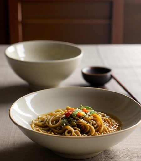 Spicy Chicken or Nutty Noodles. recipe image