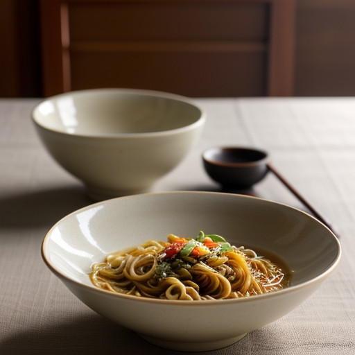 Spicy Chicken or Nutty Noodles. recipe image