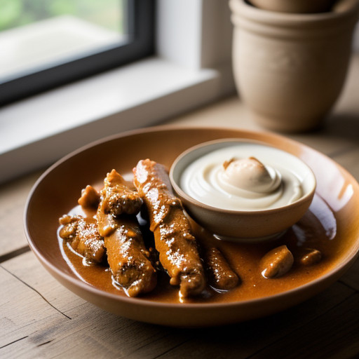 Spicy Chinese Chicken in Peanut Sauce recipe image