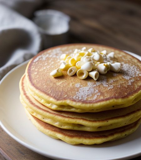 Spicy Corn Pancakes recipe image