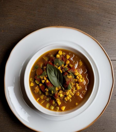 Spicy Corn Ragout recipe image