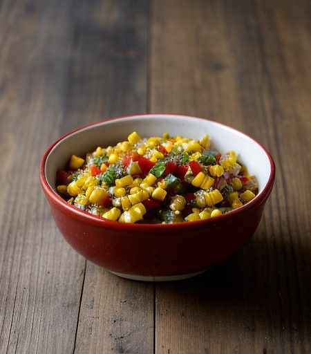 Spicy Corn Relish recipe image