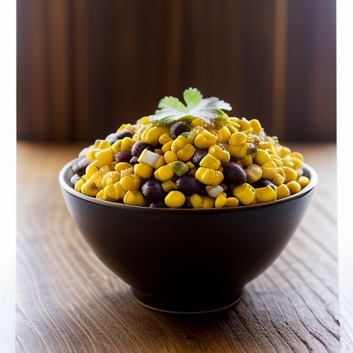 Spicy Corn and Black Bean Salad recipe image