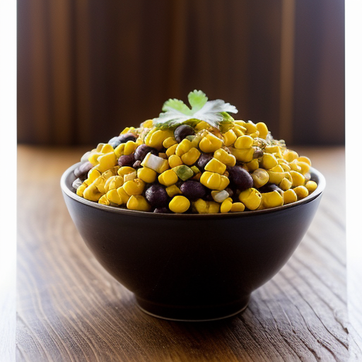 Spicy Corn and Black Bean Salad recipe image