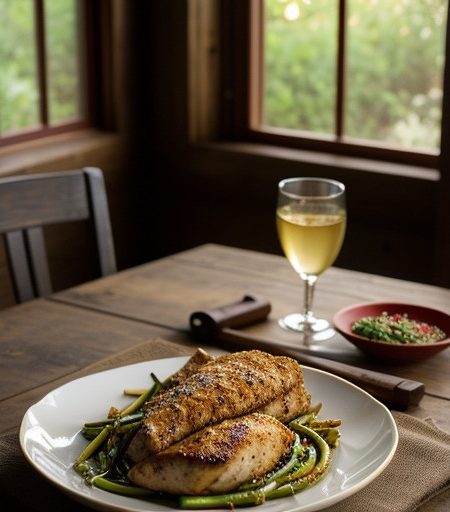 Spicy Country-Style Chicken Breasts recipe image