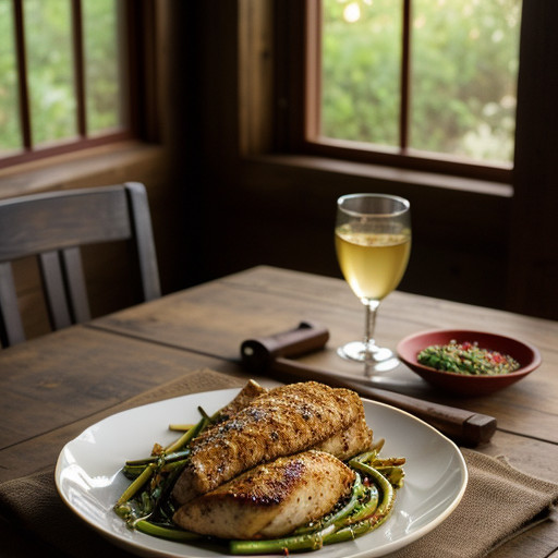 Spicy Country-Style Chicken Breasts recipe image