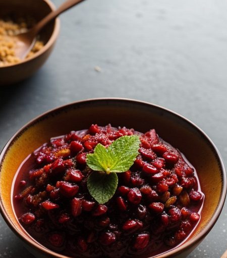 Spicy Cranberry Relish recipe image