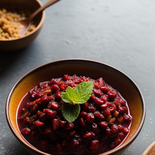 Spicy Cranberry Relish recipe image