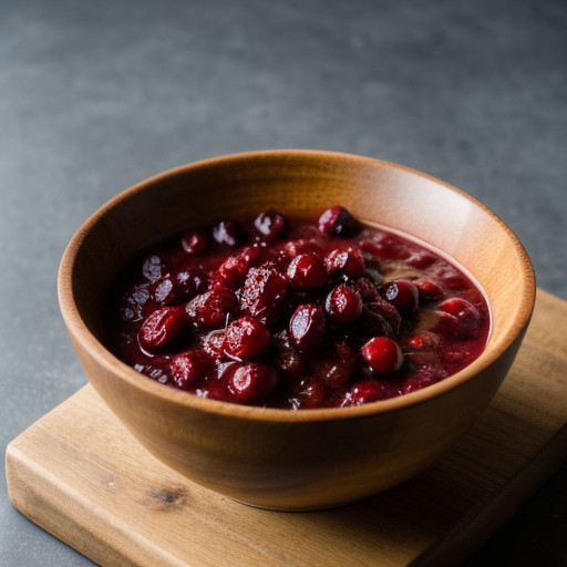 Spicy Cranberry Sauce - Tkmhol recipe image