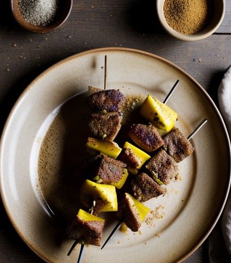 Spicy Cumin Kebabs recipe image