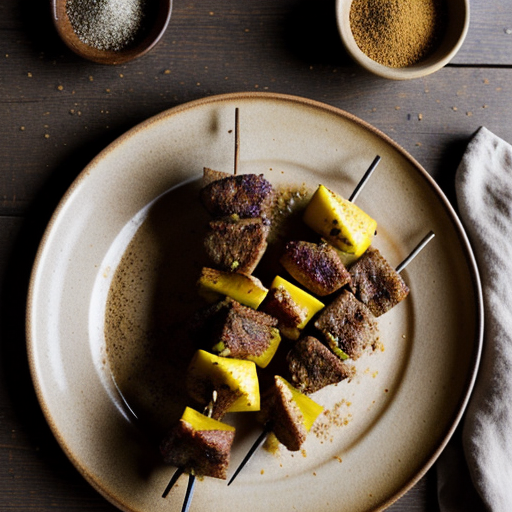 Spicy Cumin Kebabs recipe image