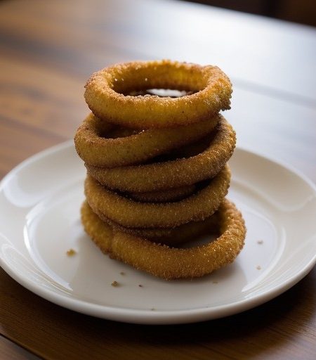 Spicy Fried Onion Rings - Country Living recipe image