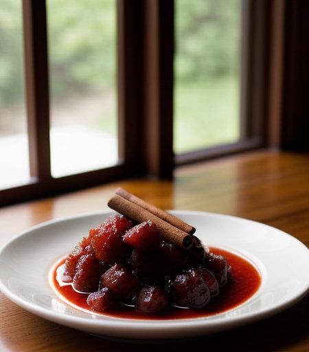 Spicy Fruit Compote recipe image