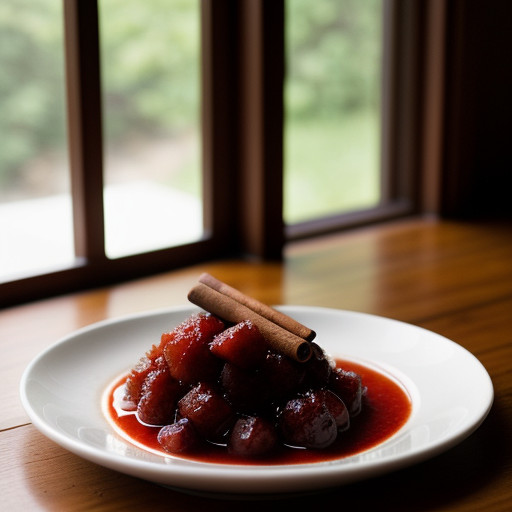 Spicy Fruit Compote recipe image