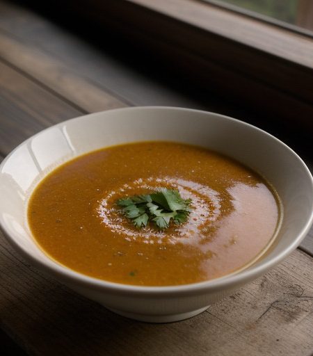 Spicy Garlic Soup recipe image