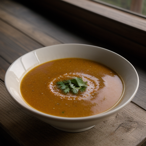 Spicy Garlic Soup recipe image