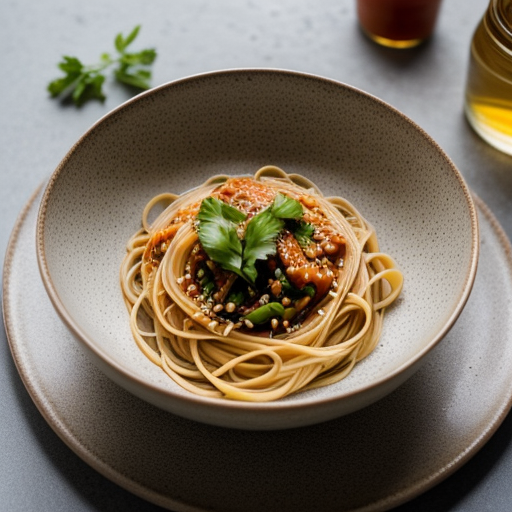 Spicy Ginger Sauce (For Pasta recipe image