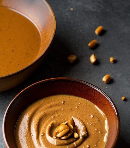 Spicy Honey Peanut Dip for Chicken recipe image