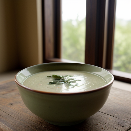 Spicy Leek Soup With Sage & Parsley (Sweet recipe image