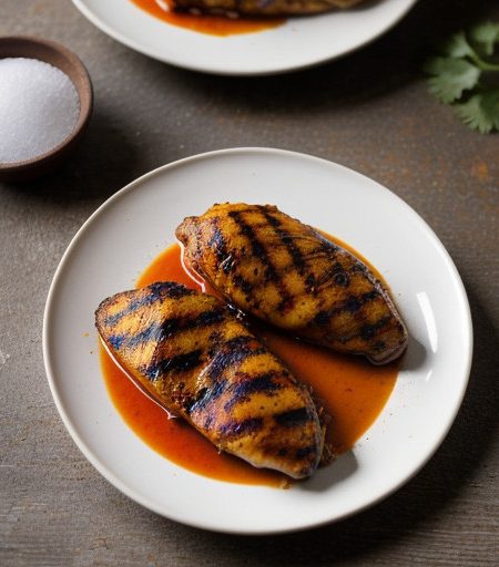 Spicy Mexican Chicken Halves recipe image