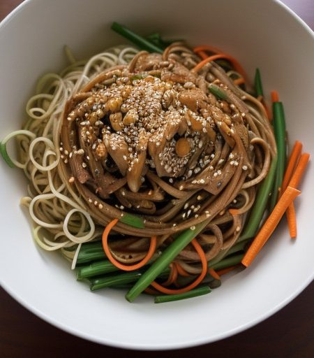 Spicy Noodle Salad recipe image
