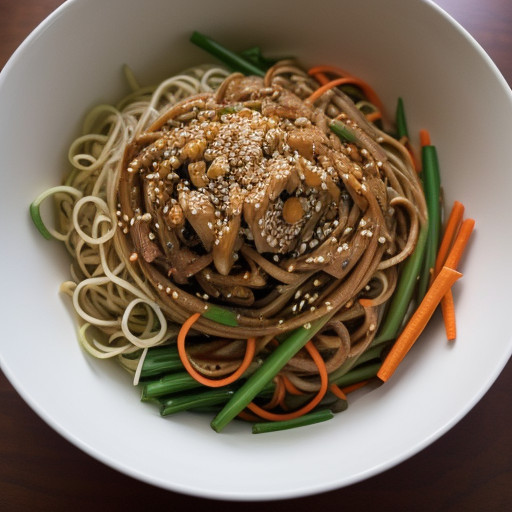 Spicy Noodle Salad recipe image