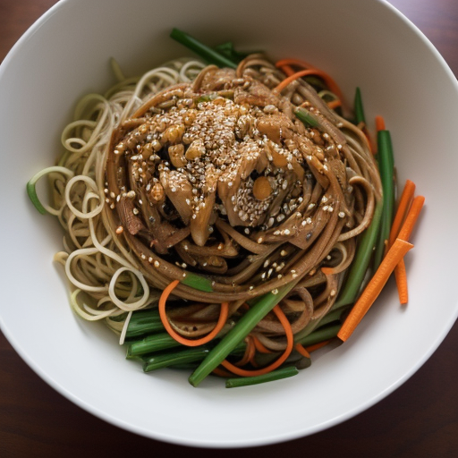 Spicy Noodle Salad recipe image