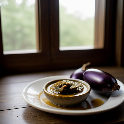 Spicy Onion and Eggplant Chutney recipe image