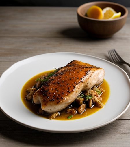 Spicy Orange Ginger & Lemon Chicken Breast recipe image