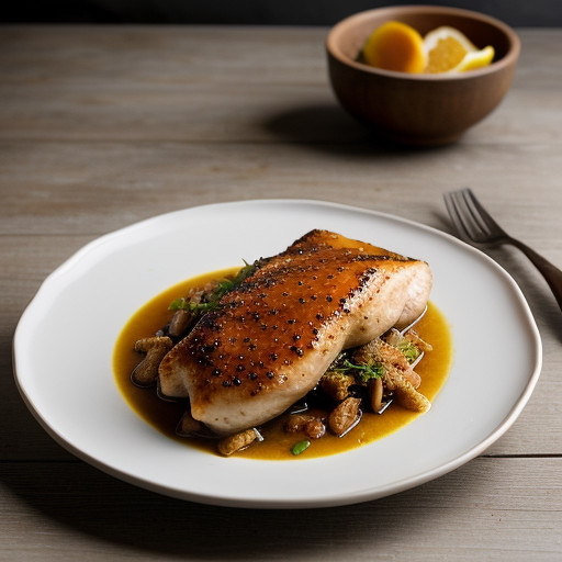 Spicy Orange Ginger & Lemon Chicken Breast recipe image