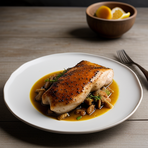 Spicy Orange Ginger & Lemon Chicken Breast recipe image