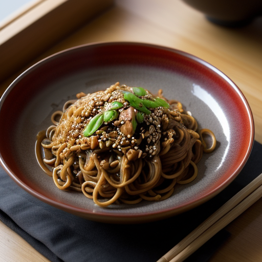 Spicy Peanut Noodles recipe image