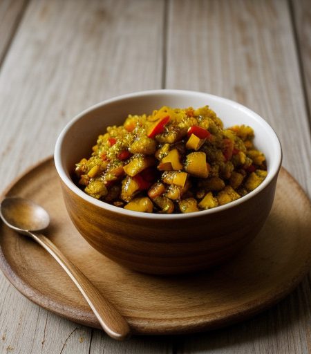 Spicy Pepper Relish recipe image