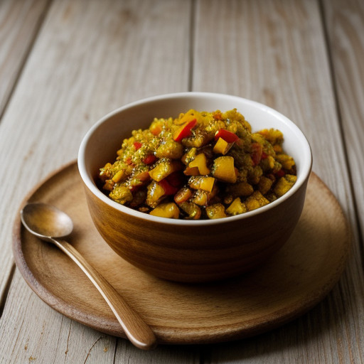 Spicy Pepper Relish recipe image