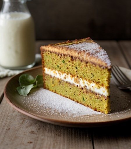Spicy Pineapple Zucchini Cake recipe image
